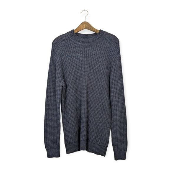NWT Selected Homme Slhatlas Dark Grey Knit Pullover Crewneck Sweater Size XXL - Picture 1 of 9